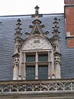 Blois, Chateau, Aile Louis XII, Fenetre (2)